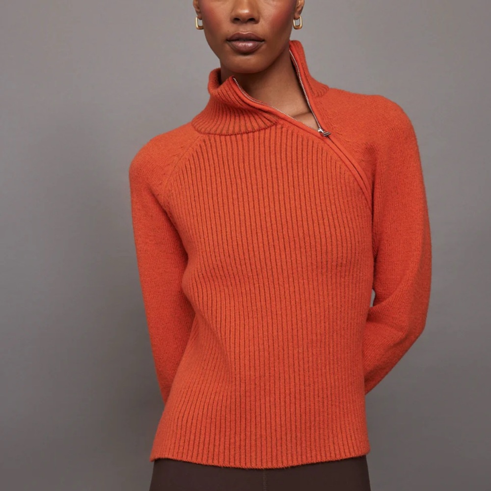 Carbon38 Raglan Zip Sweater